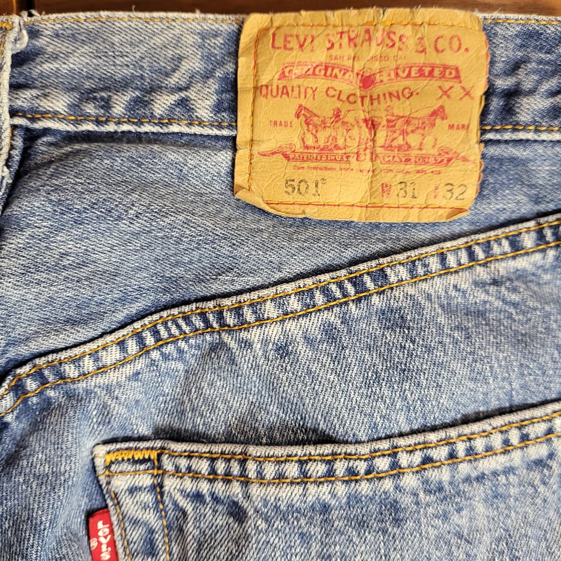 90s 리바이스 청바지 501 (31) 멕시코 상품이미지7