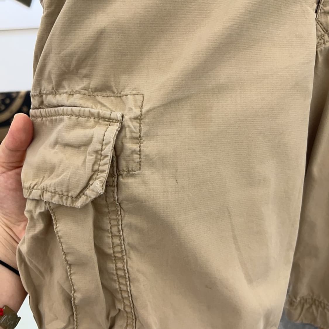 유니클로 빈티지 카고팬츠 반바지 M C04819  상품이미지4