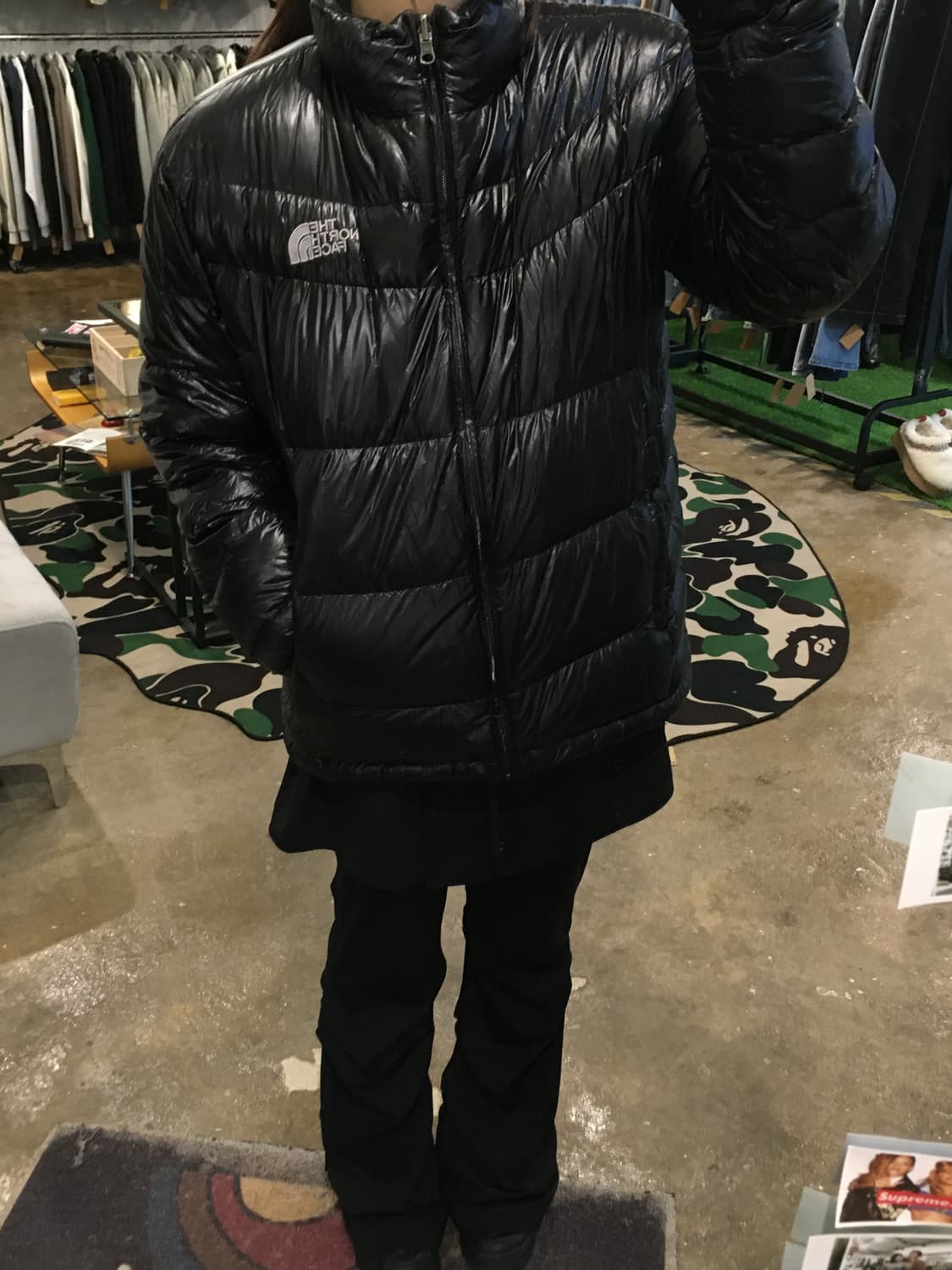 노스페이스 패딩(경량패딩+바람막이)  상품이미지8