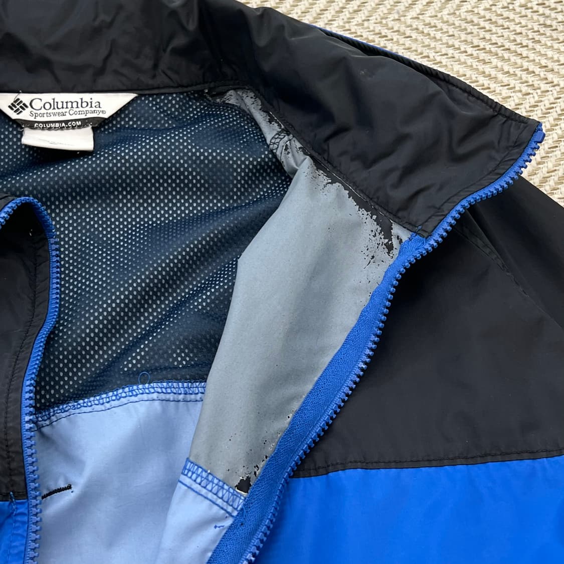 컬럼비아 나일론 배색 윈드브레이커 r3560 상품이미지4