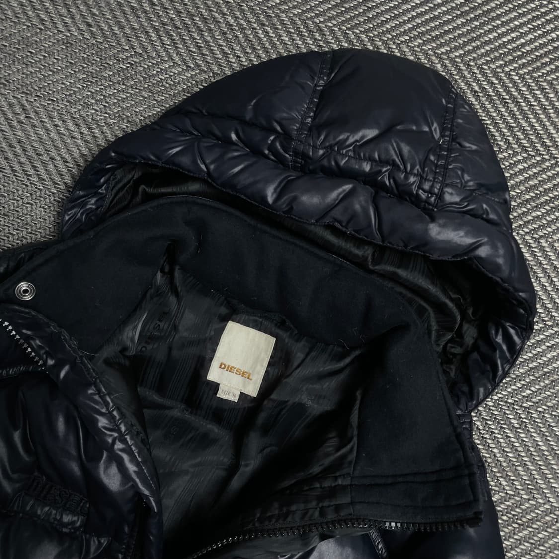 DIESEL 디젤 아카이브 덕다운 글로시 패딩 점퍼o 5914 상품이미지4