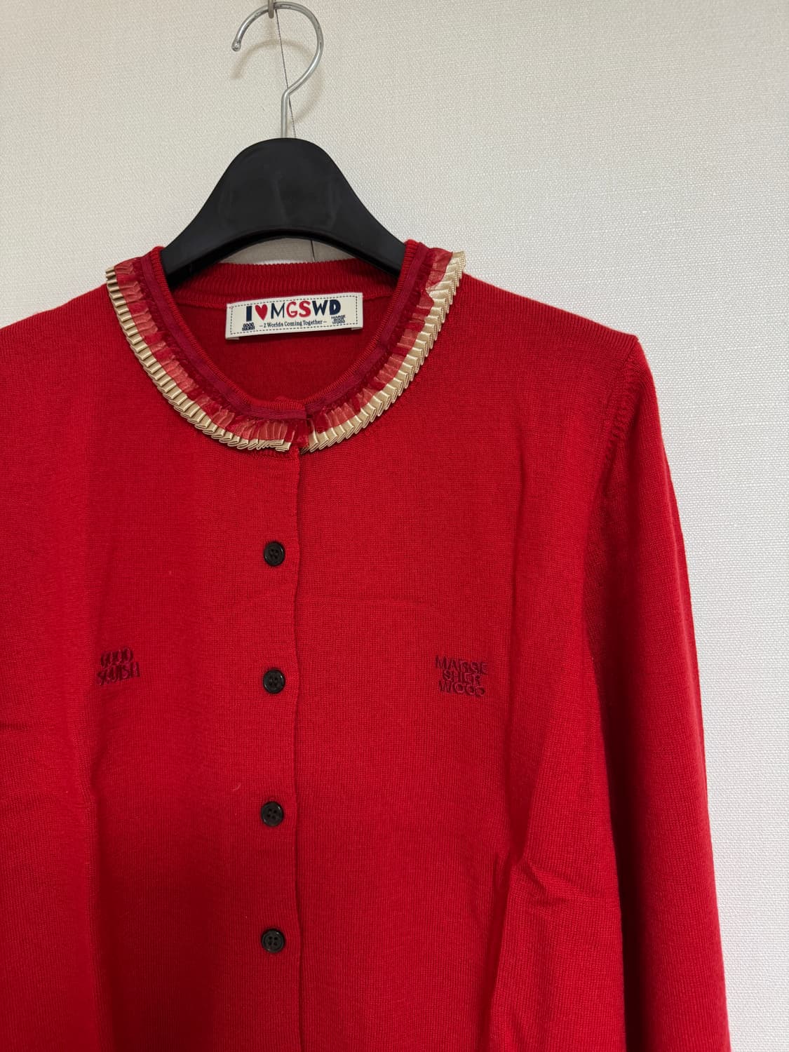 마지셔우드 굿스퀴시 프릴 가디건 상품이미지3