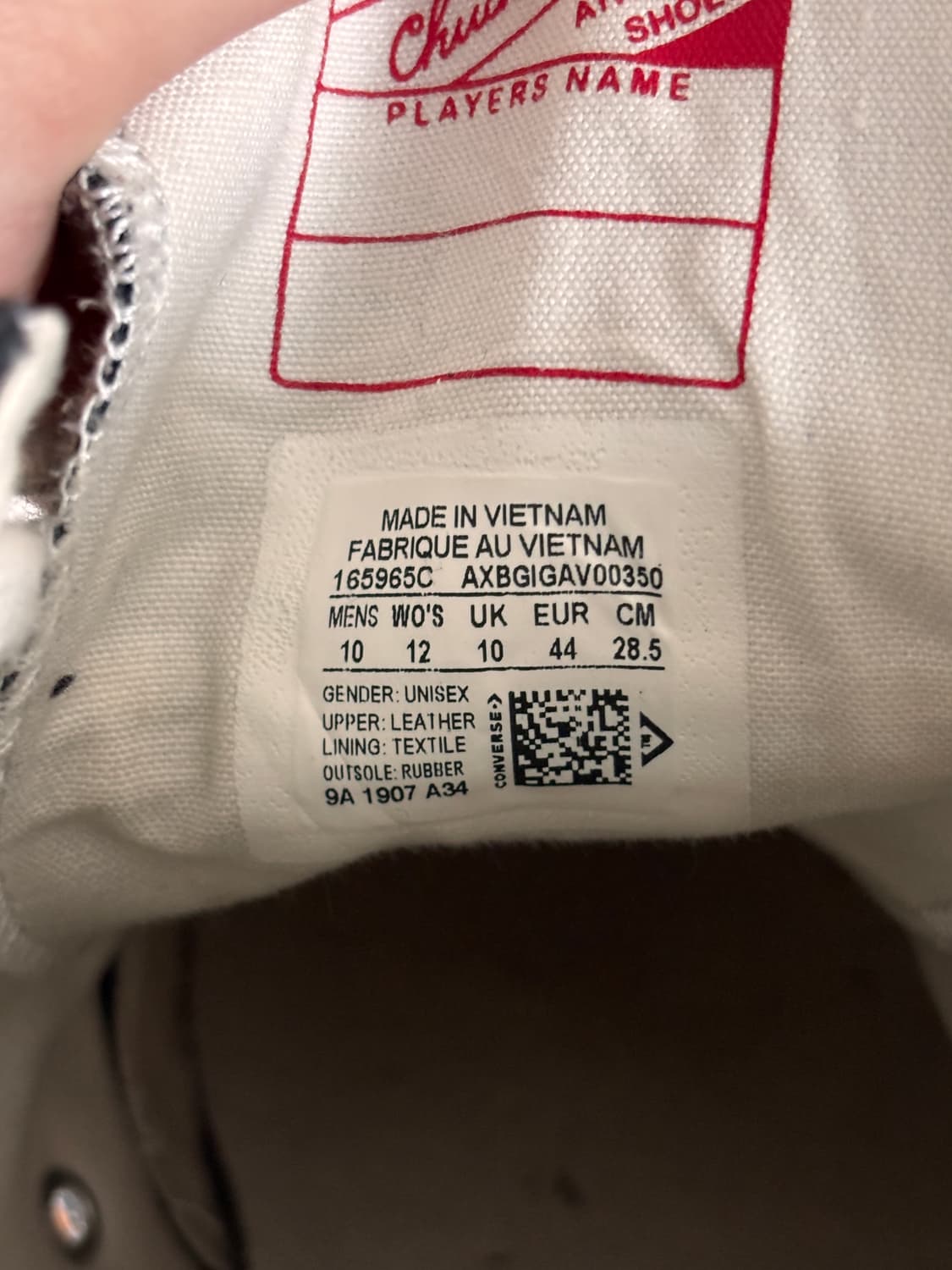 레더 애니멀 프린트, 빈티지 컨버스 285 상품이미지7