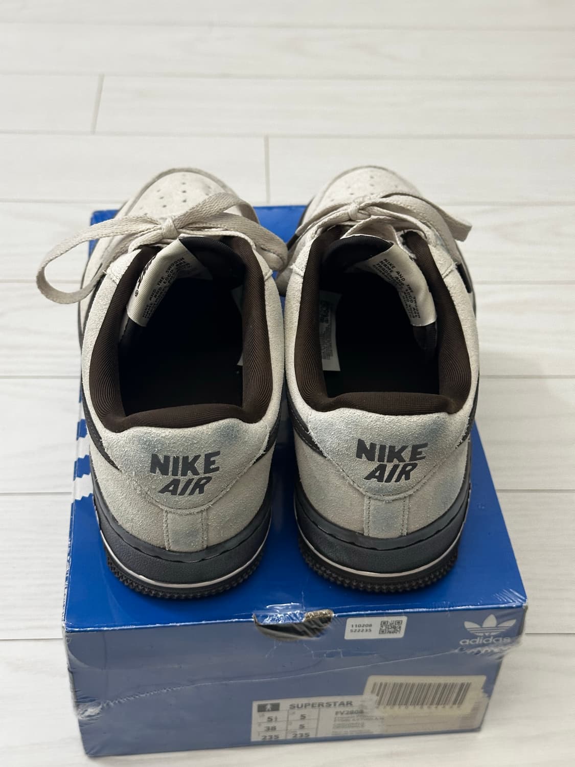 에어포스 라이트 오어우드 브라운 240mm 상품이미지2