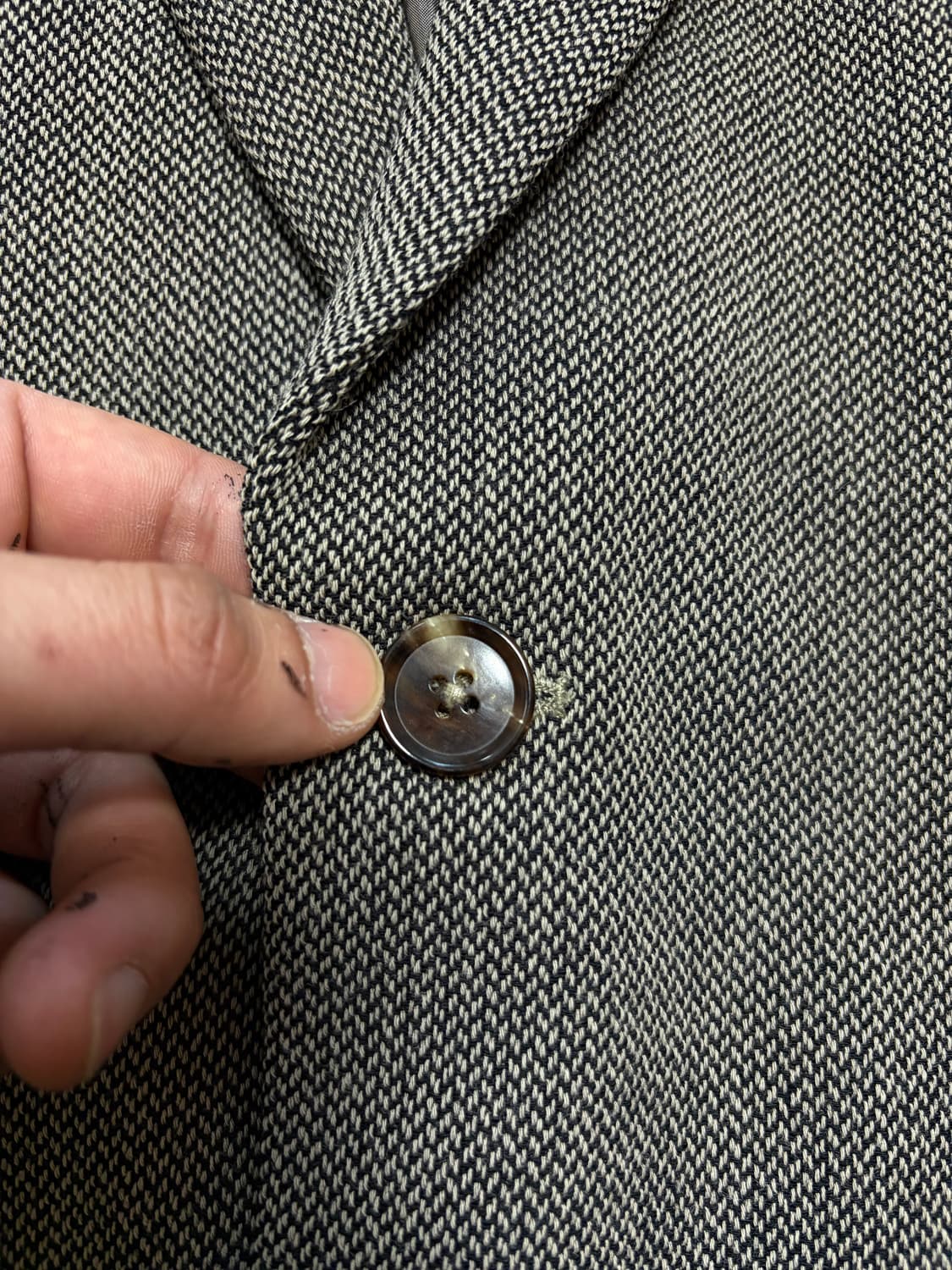 100-105) 타임옴므 울 블레이저 자켓  상품이미지5