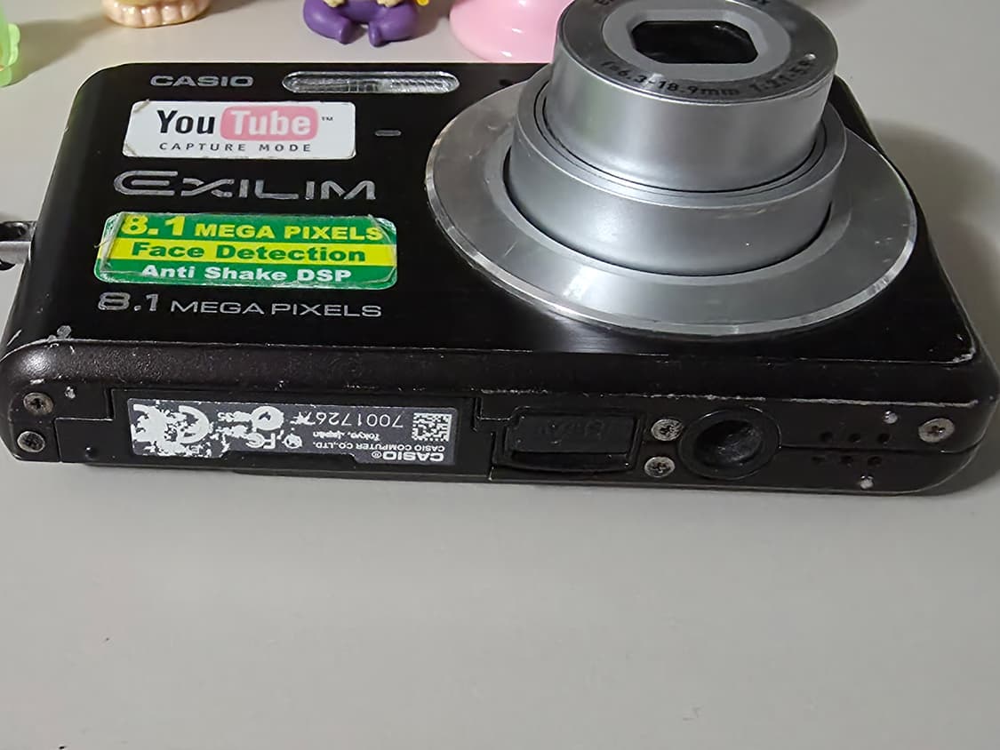 카시오 익슬림 Ex -Z8(하자) 빈티지 디지털카메라 상품이미지5