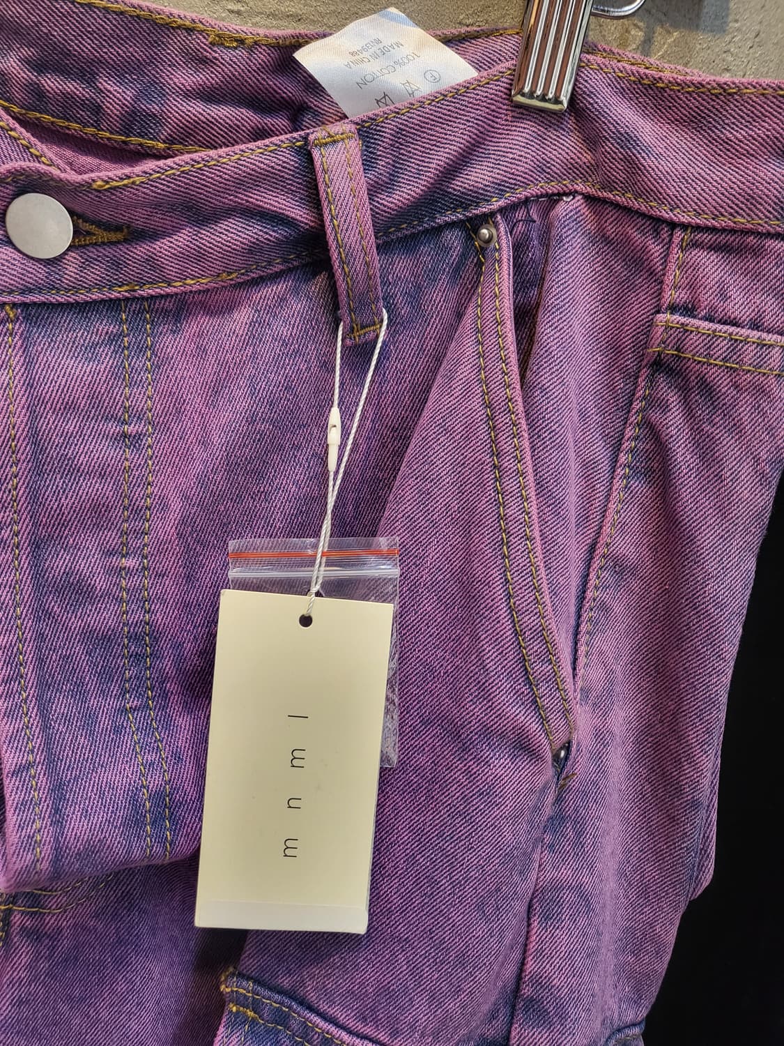 mnml 퍼플워싱카고팬츠 상품이미지2