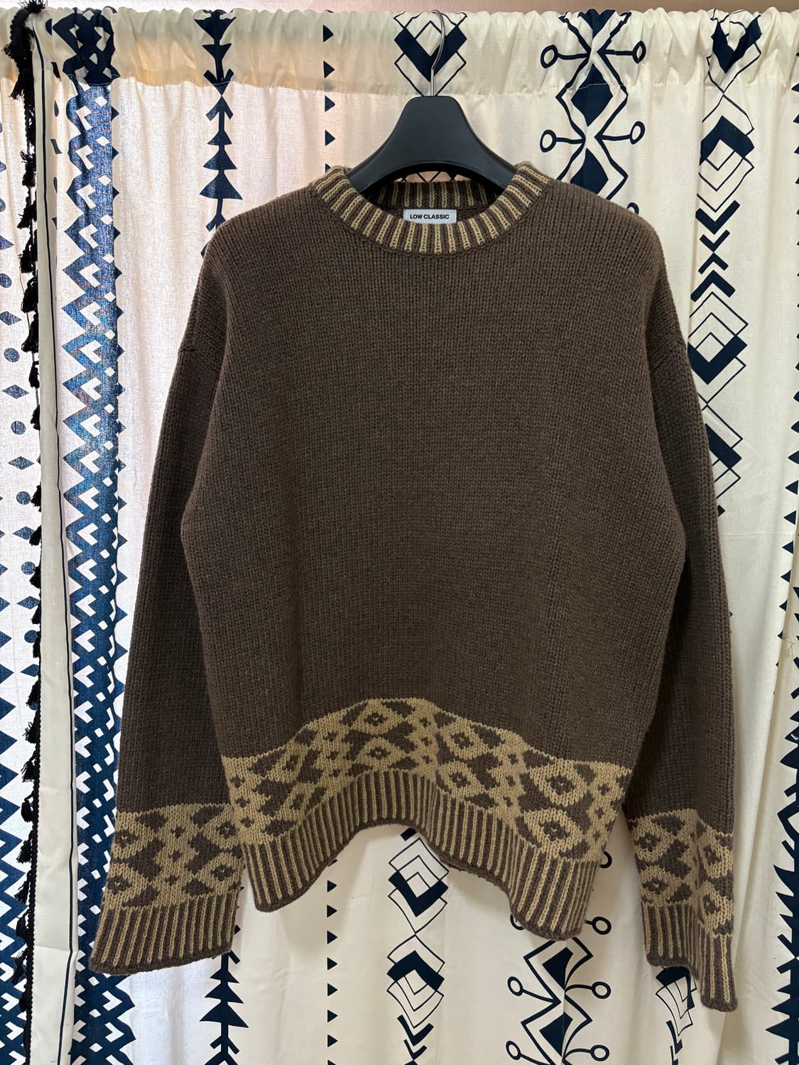 로우클래식 JACQUARD KNIT SWEATER 상품이미지3