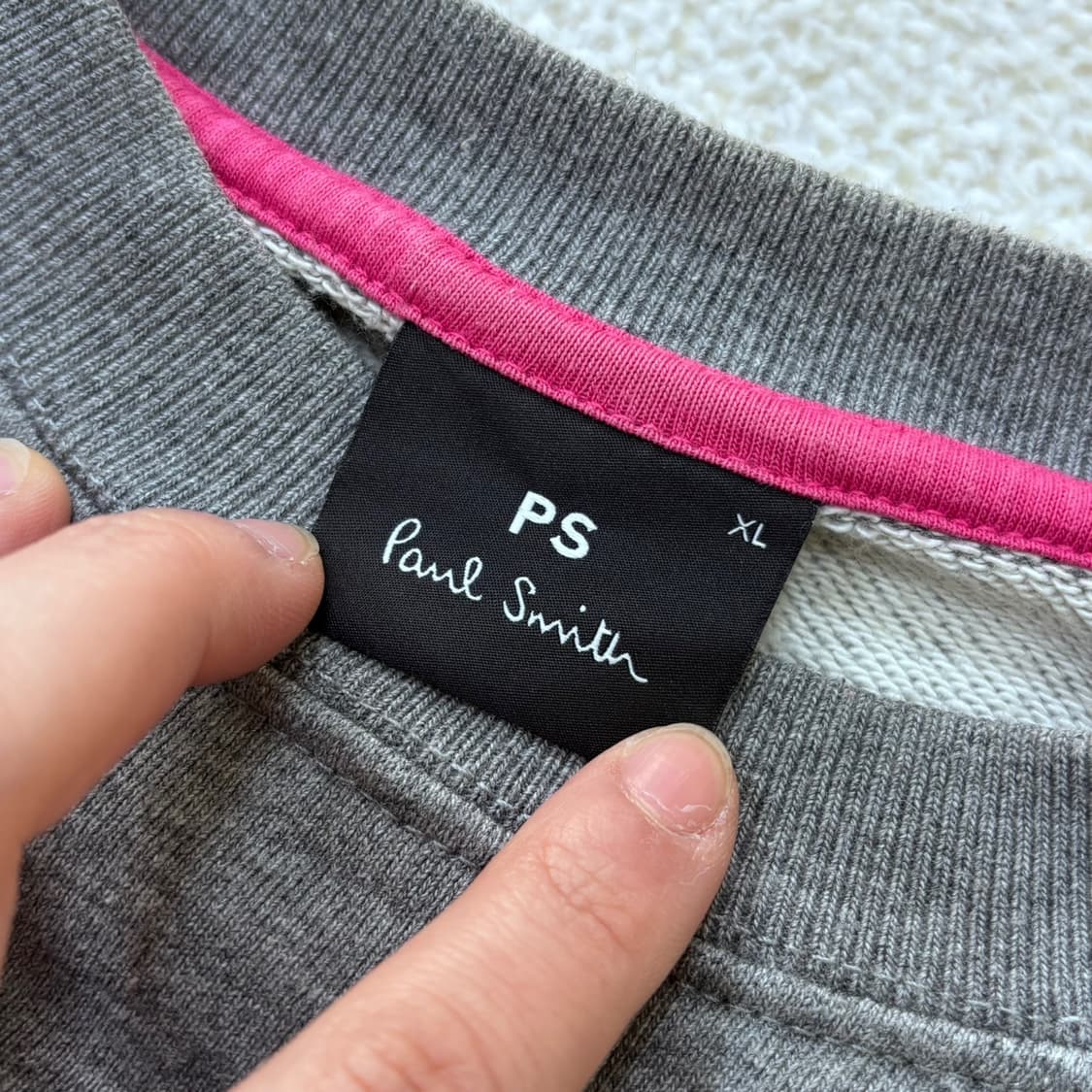 XL 폴스미스 스몰로고 맨투맨 티셔츠 0311E 상품이미지3