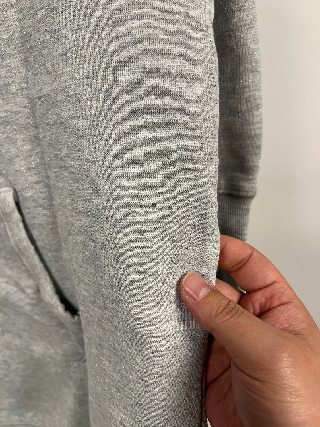 M) JPN chocol raffine글리터 프린팅 후드 원피스 T294 상품이미지5