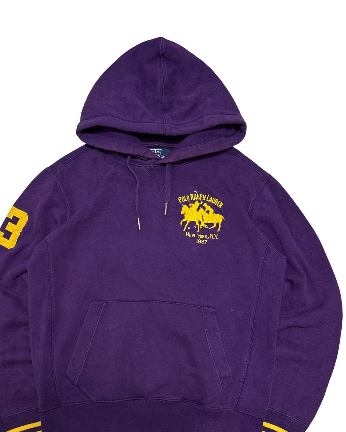 폴로 랄프로렌 빅포니 퍼플 후드티 상품이미지2