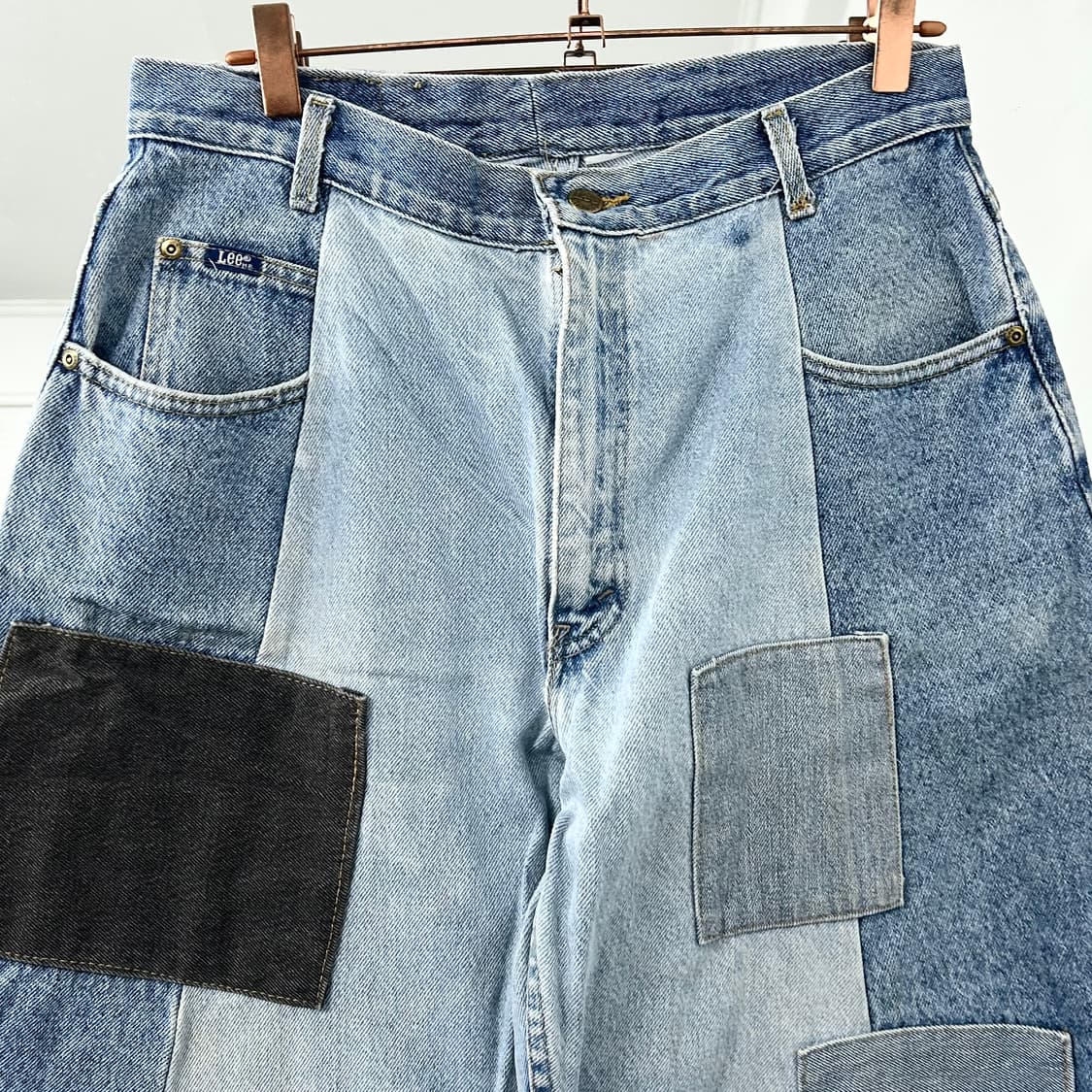 Lee 리메이크 패치워크 부츠컷 데님 팬츠 상품이미지6