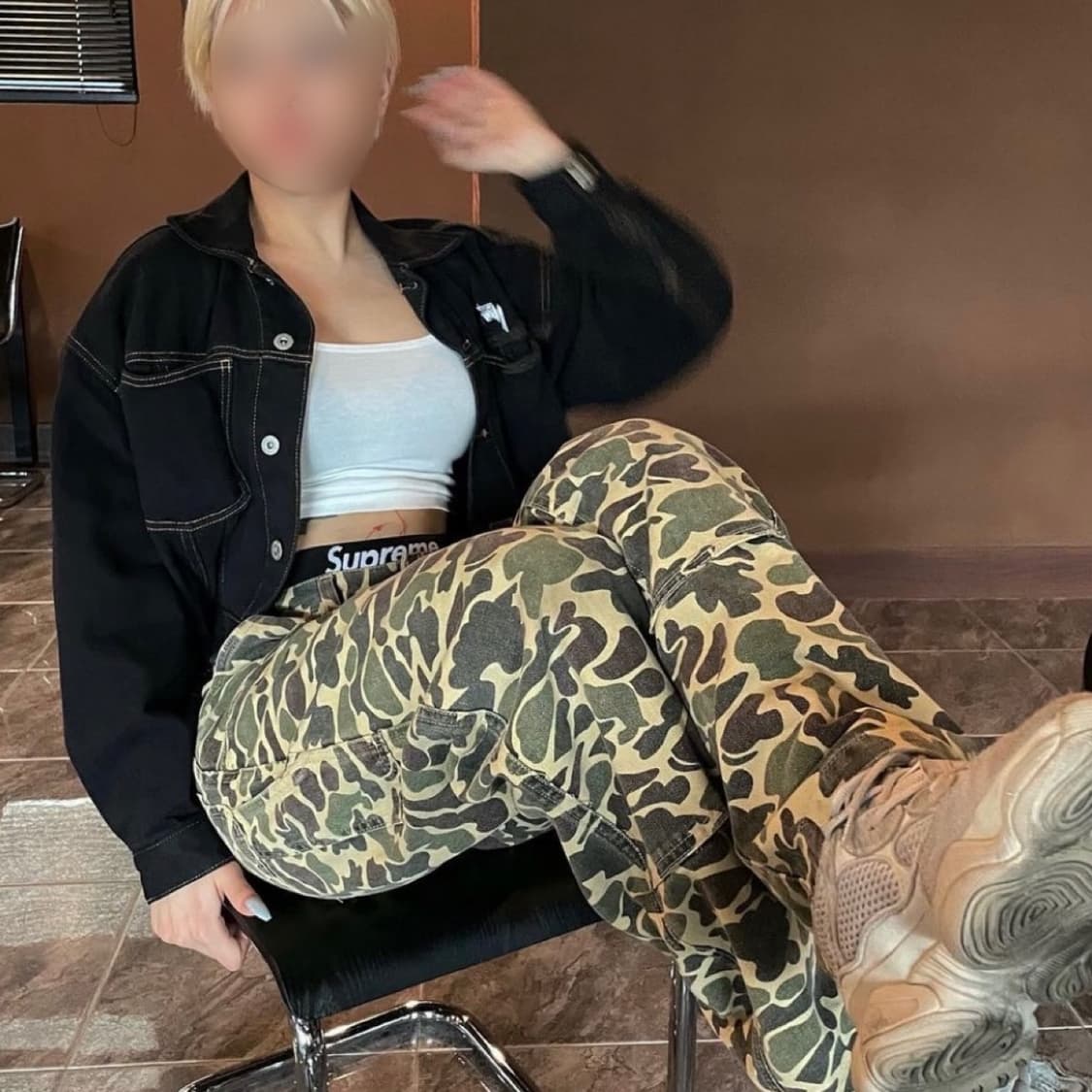 (28) 스투시 카모 워크팬츠 [새상품,택달림] 상품이미지4