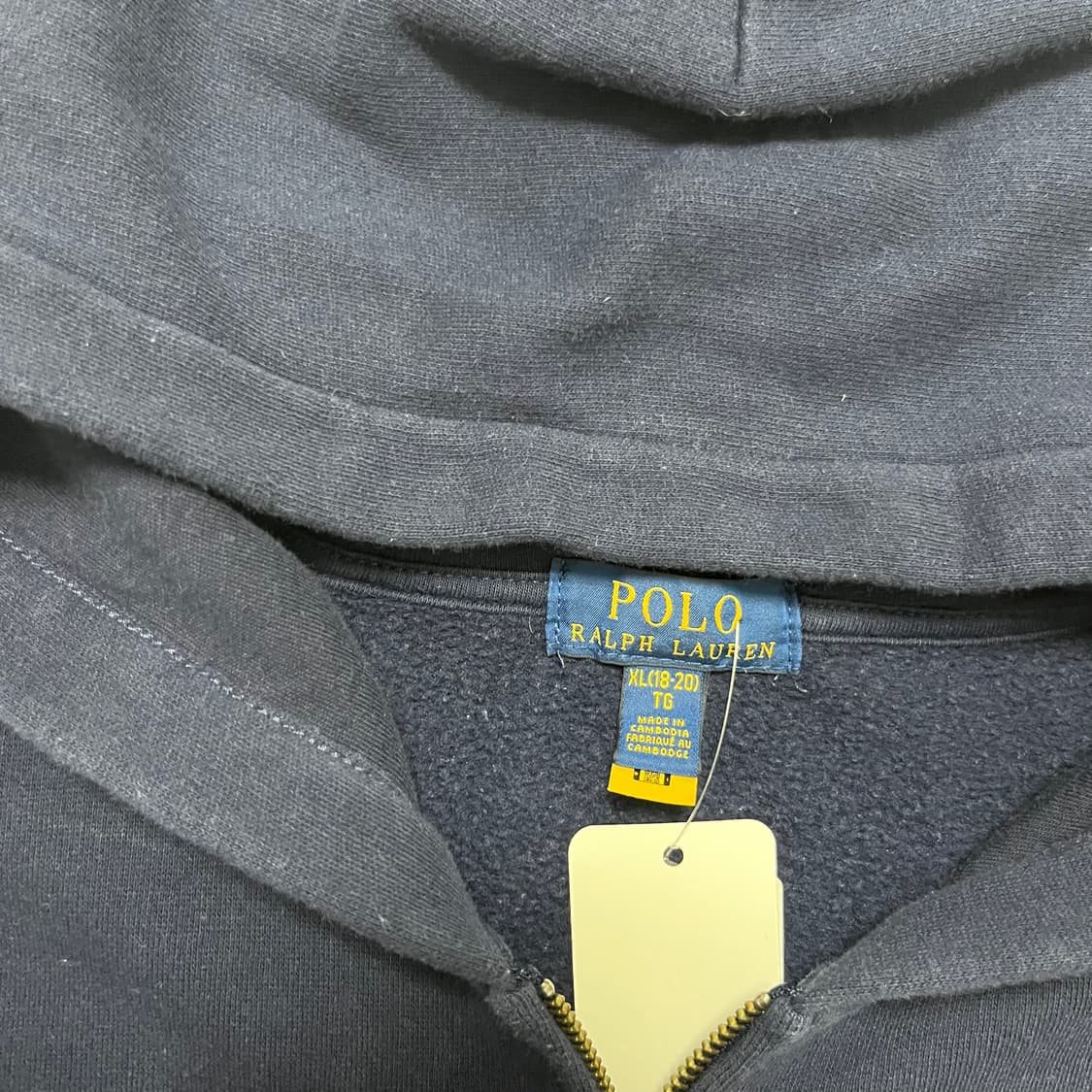 폴로 후드집업 상품이미지3