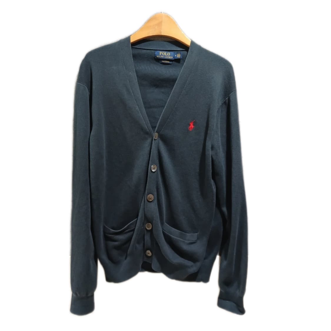 ❤️[정품/상태최상]폴로 랄프로렌 포니 블랙 가디건❤️ 상품이미지1