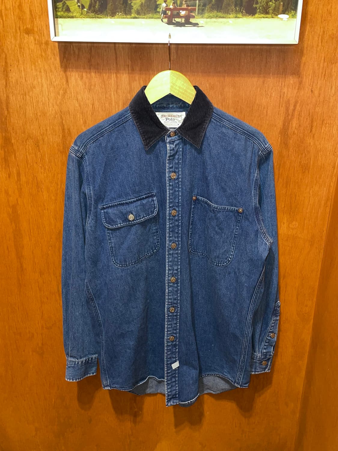 (S) POLO 폴로 랄프로렌 데님 셔츠 상품이미지4