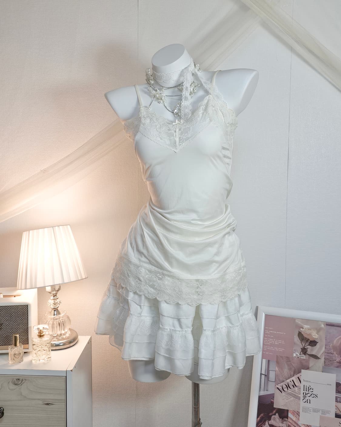 Floral fairy mori look style set 상품이미지8