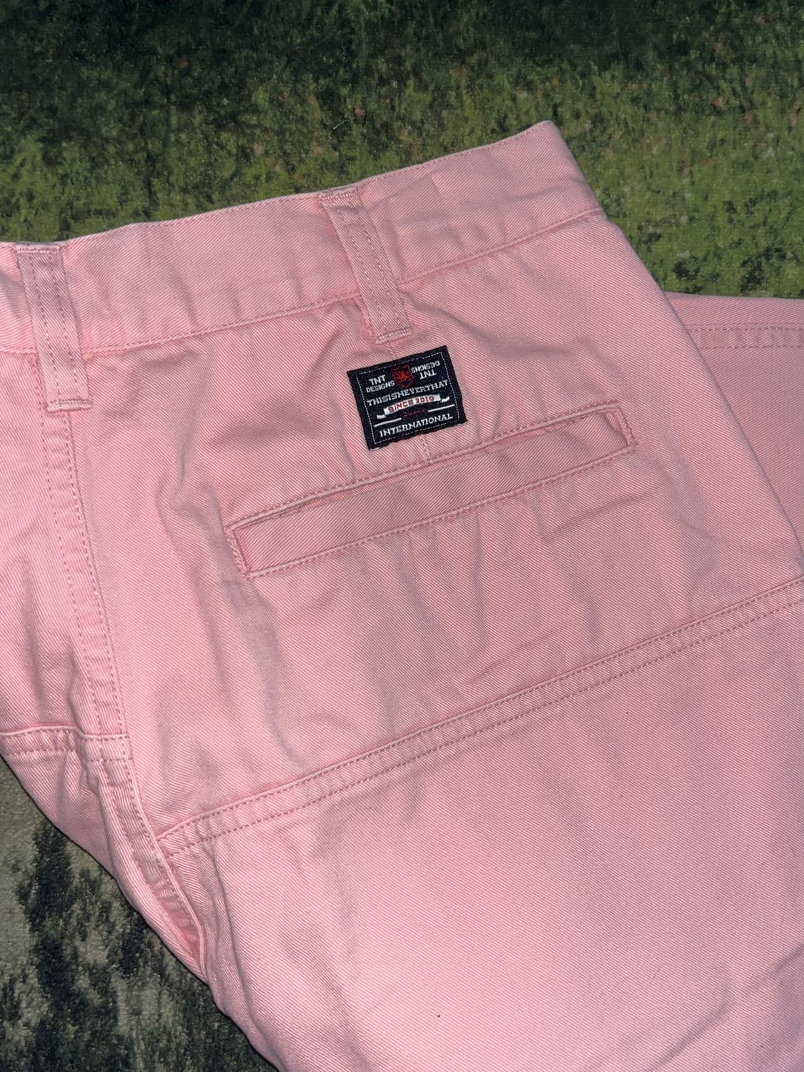 Thisisneverthat pink cotton pants  상품이미지1