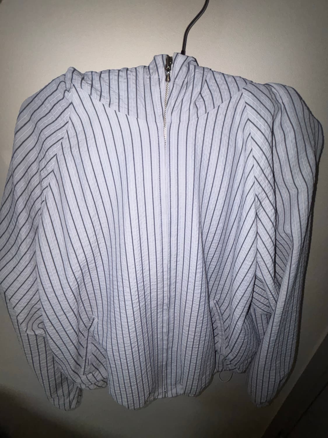 오헤시오 스트라이프 윈드브레이커 점퍼 상품이미지5