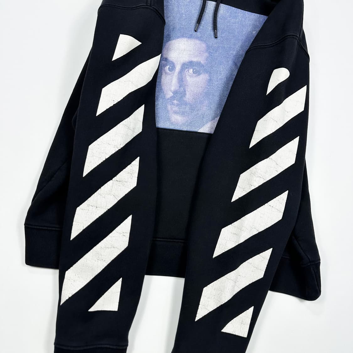 오프화이트 베르니니 후드티 블랙 L 상품이미지5