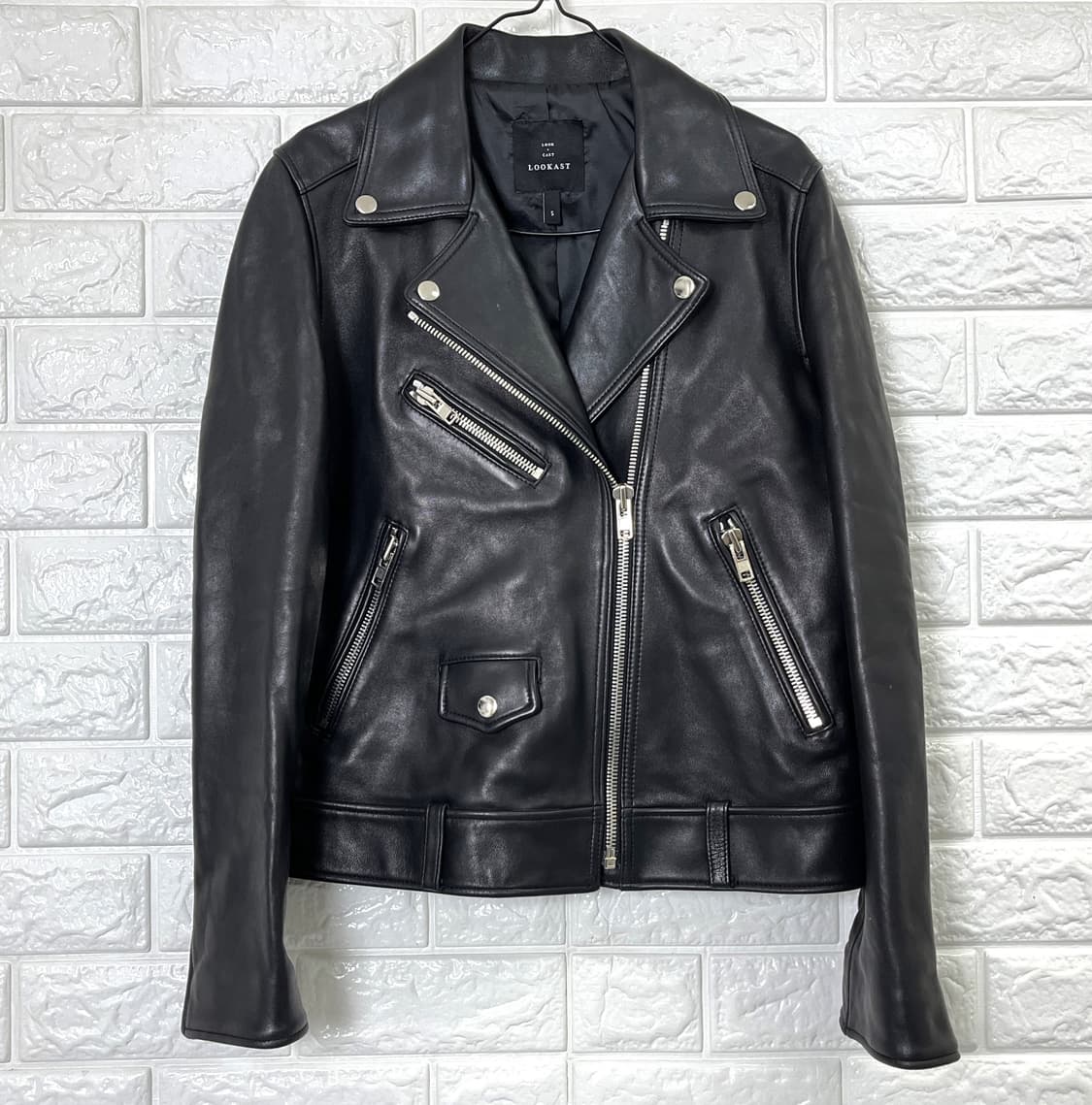 LOOKAST 룩캐스트 램스킨 가죽자켓 S 상품이미지1
