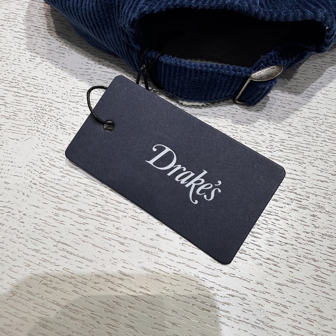 (정품/새상품) Drake's 드레익스 남성 코듀로이 베이스볼 캡  상품이미지4