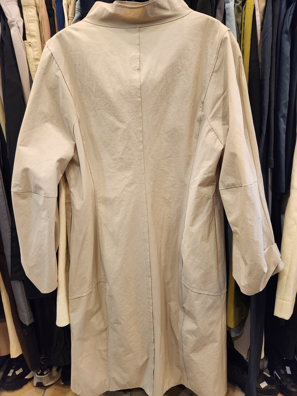 MINE 마인 베이지 트렌치코트  상품이미지6