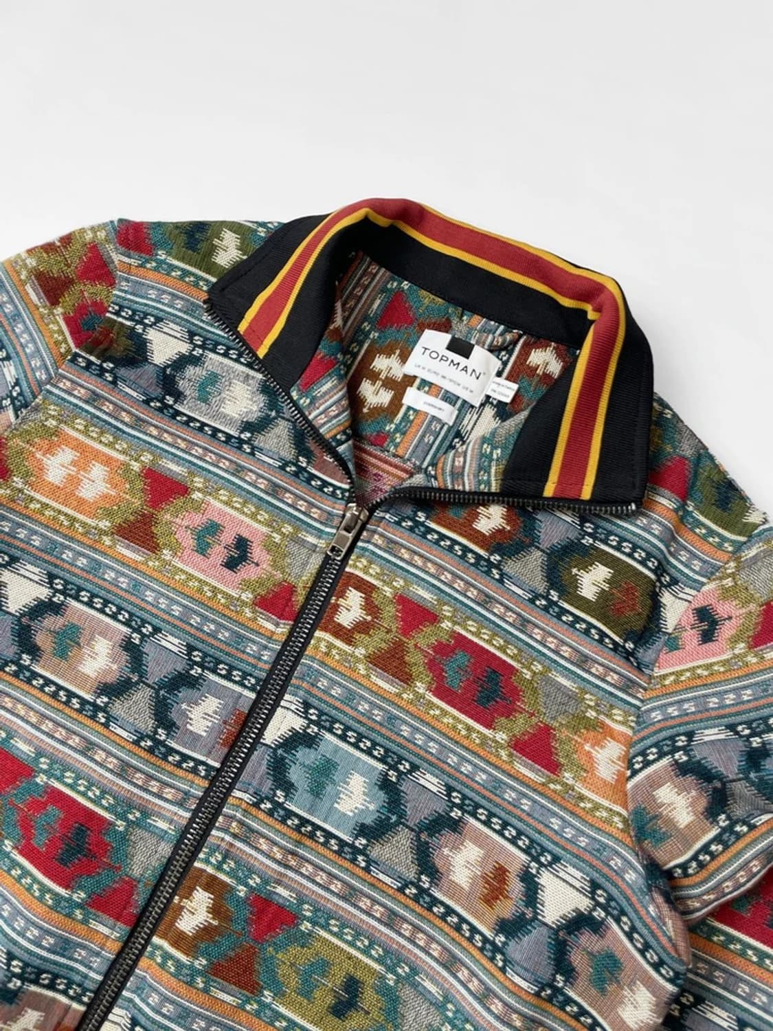 탑맨 Topman 태피스트리 패턴 집업 자켓 A1398 상품이미지2