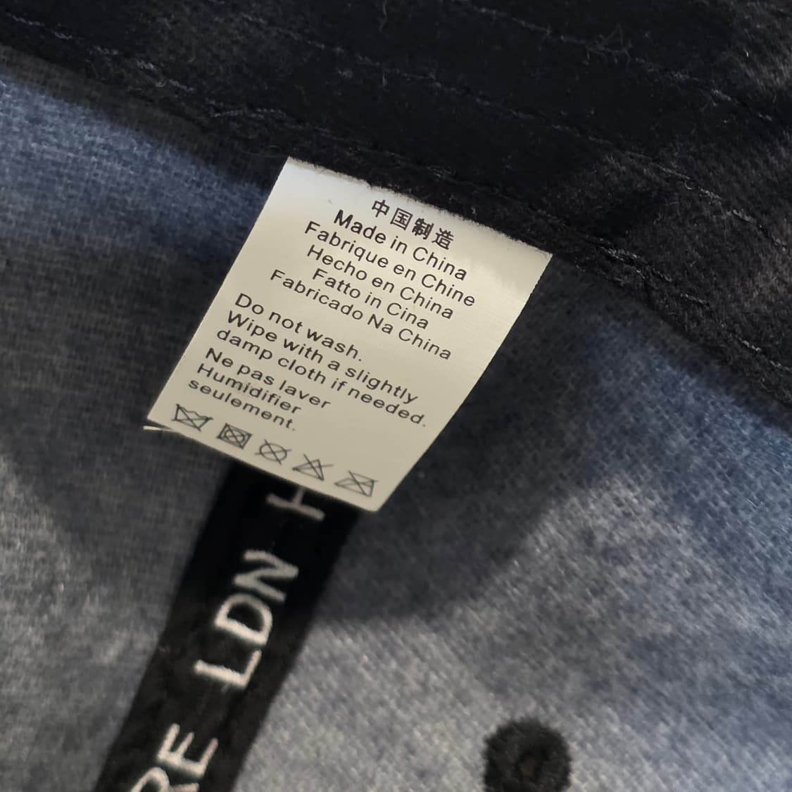 L7-3:헤이터 스냅백 하드웨어 런던 콜라보 블랙 크로커 캡 (56-59 상품이미지6