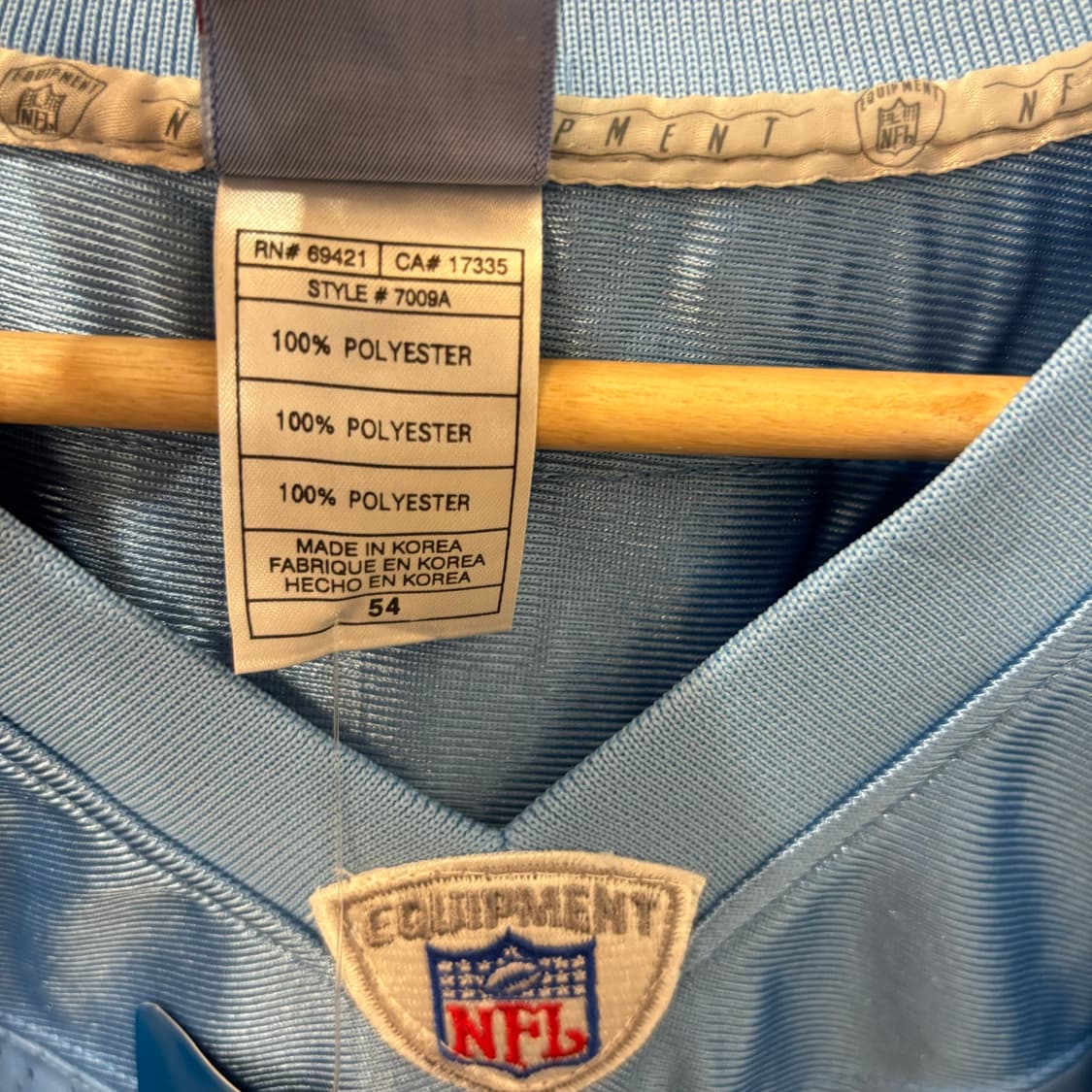 NFL X 리복 LA 차저스 유니폼 져지 2XL 상품이미지8