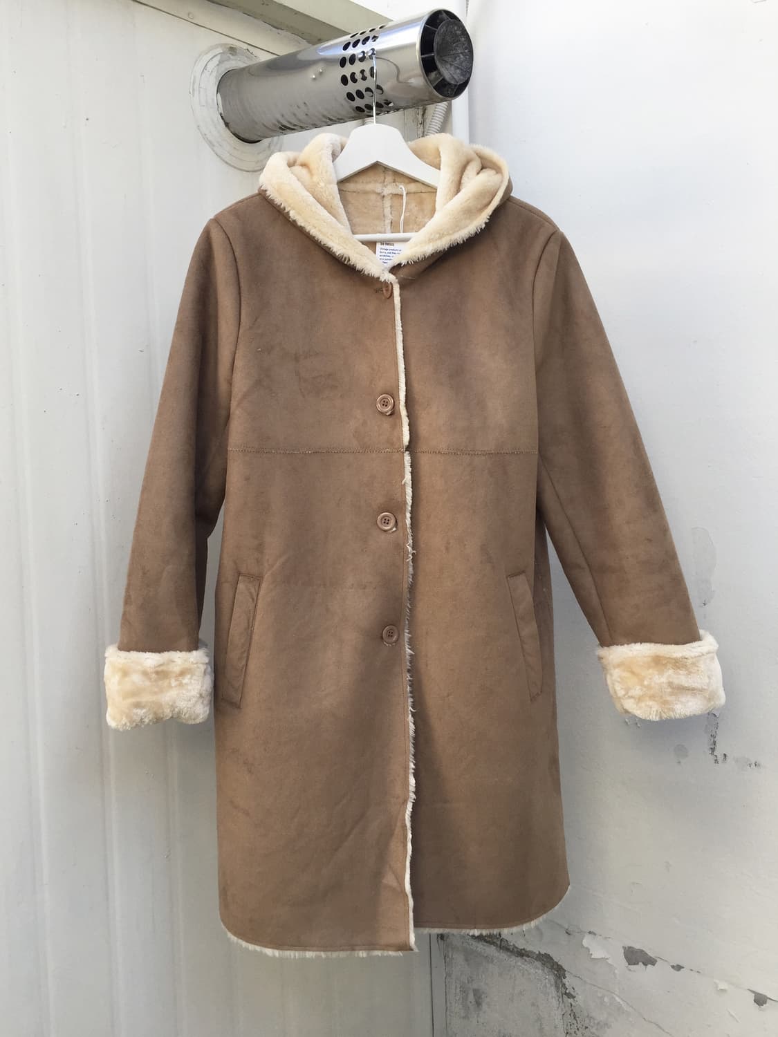 라떼 롱무스탕  상품이미지3