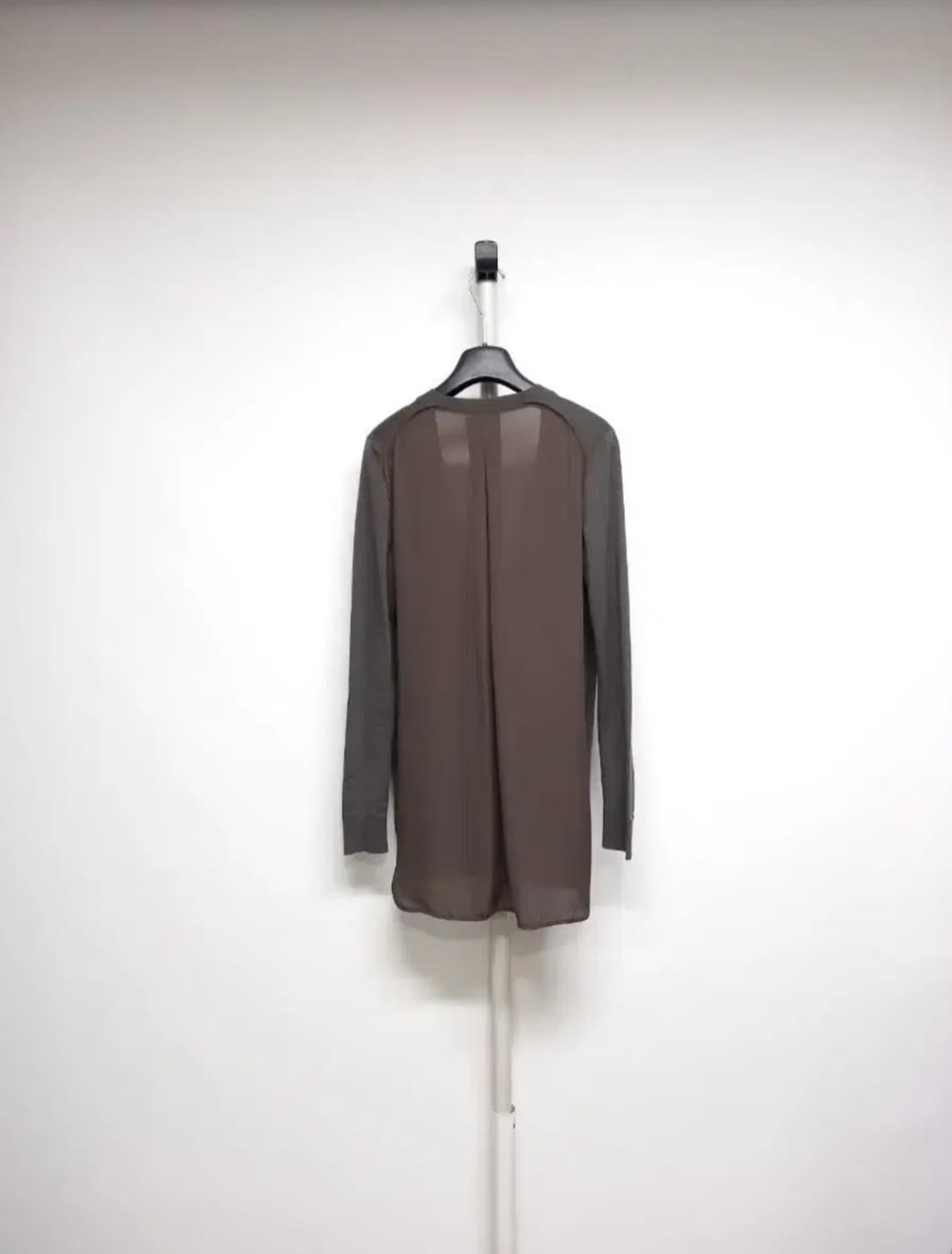 미샤 MICHAA 춘추 모.실크100  롱 가디건 55 상품이미지2