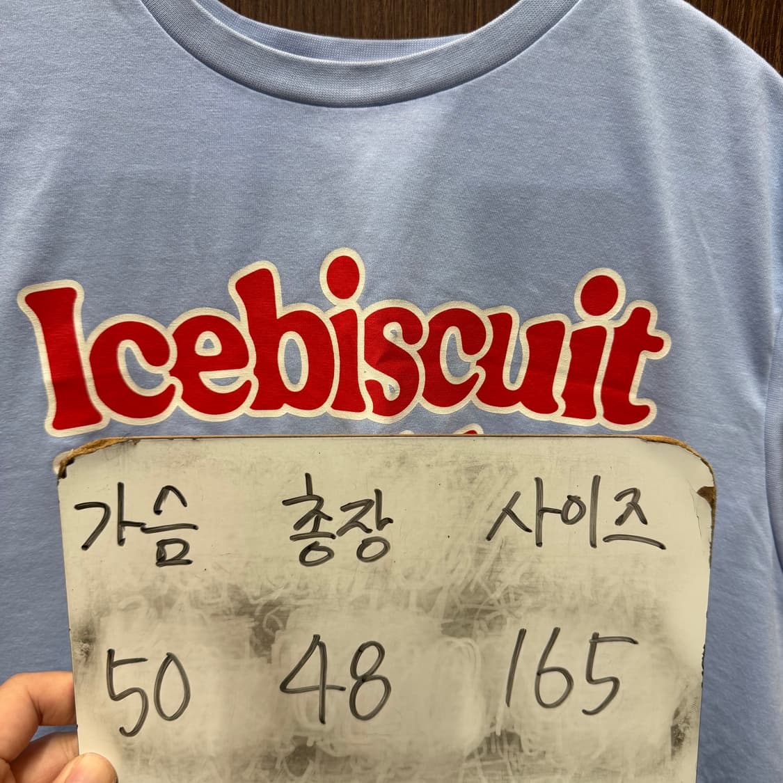 아이스비스킷 민소매 티셔츠 165 상품이미지4