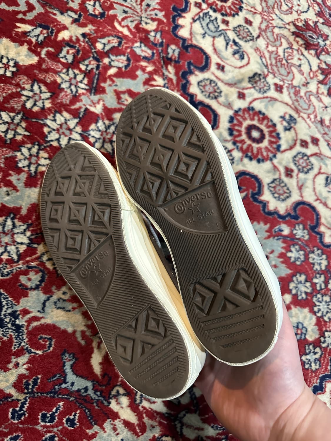 꼼데가르송 컨버스 그레이 240 상품이미지7