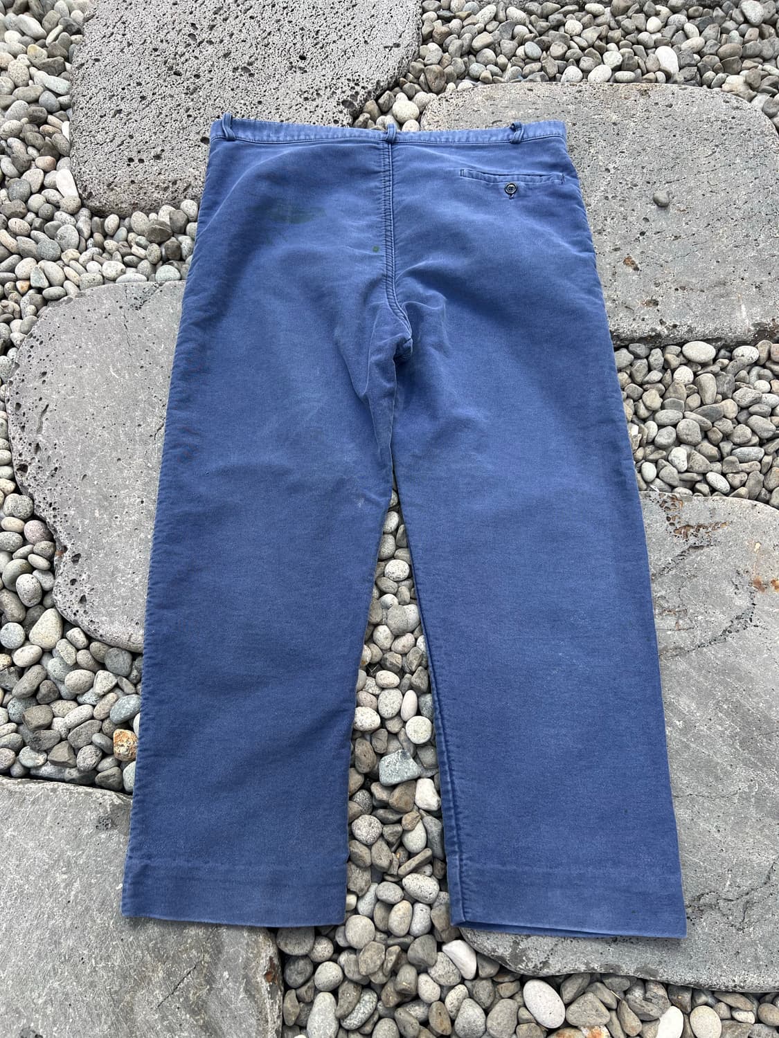 (36인치)OLD VINTAGE FADED BLUE 몰스킨워크팬츠 상품이미지10