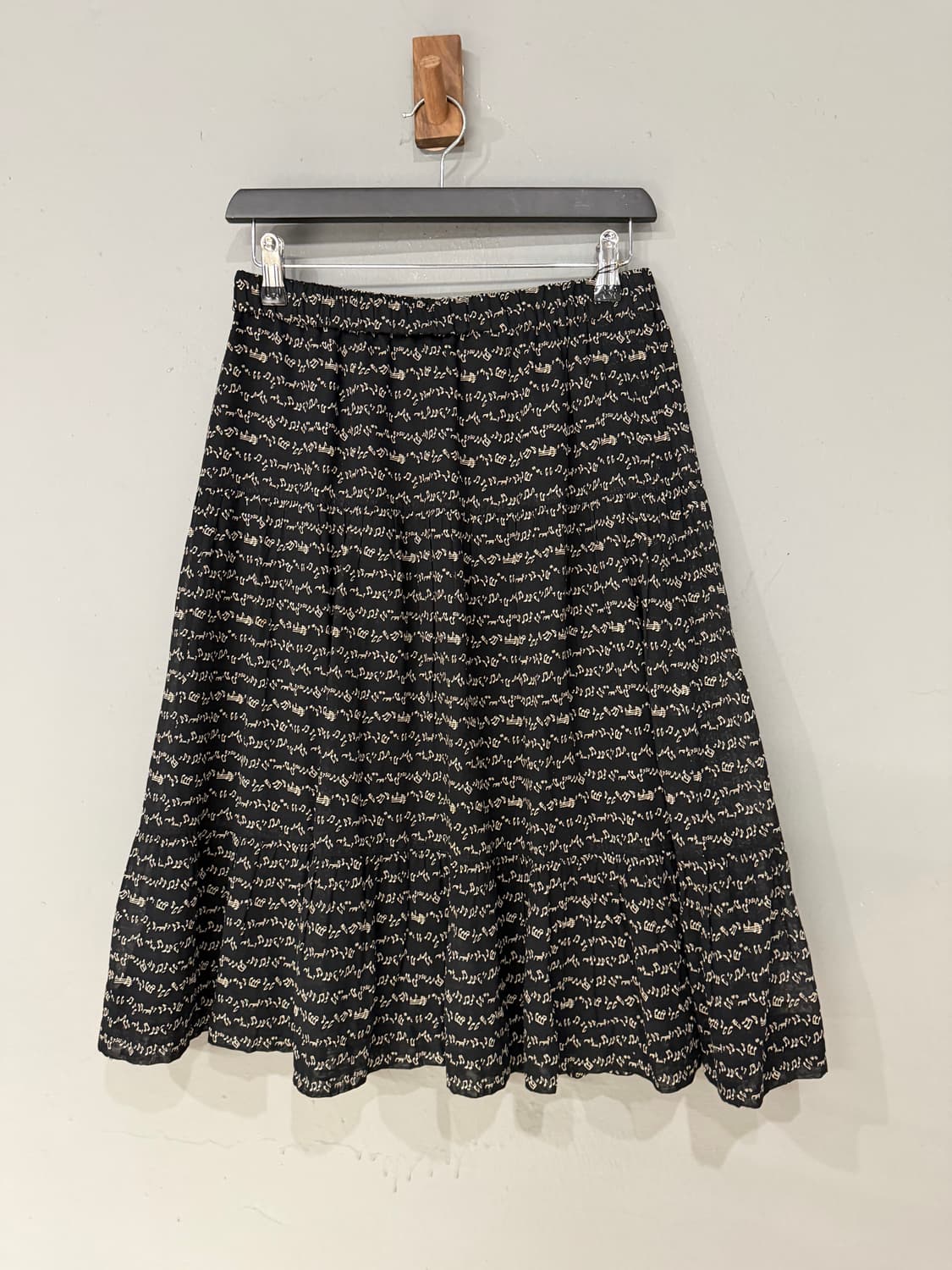 🎵🎶 pattern detail can-can skirt 상품이미지5