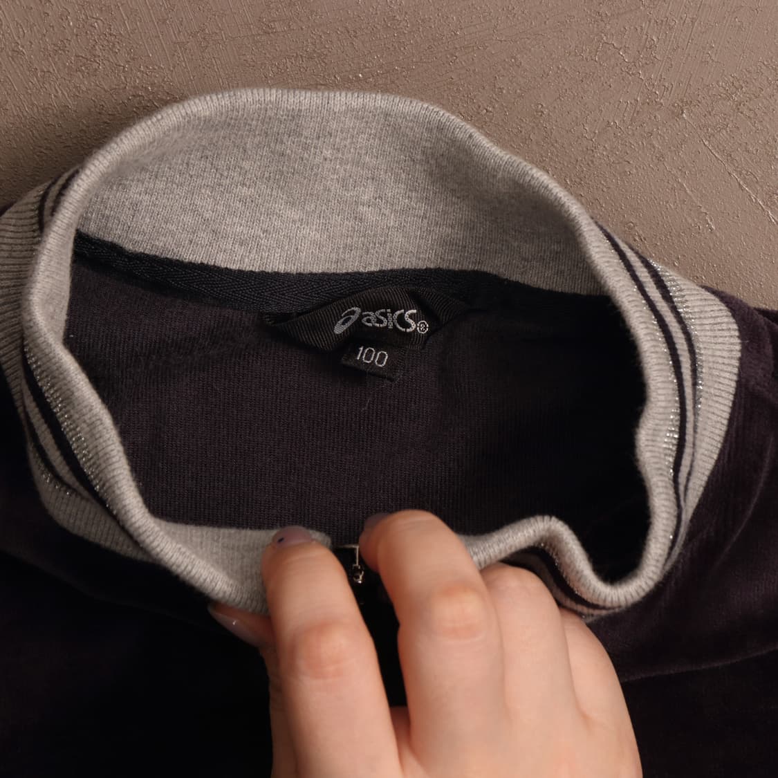 90's 아식스 벨벳 트랙탑 져지 A1340 상품이미지3