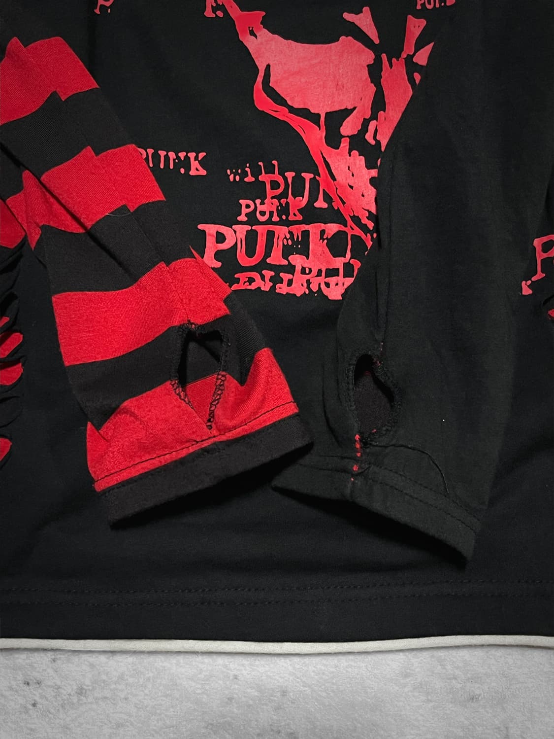 (acdc rag) harajuku punk warmer t  상품이미지4