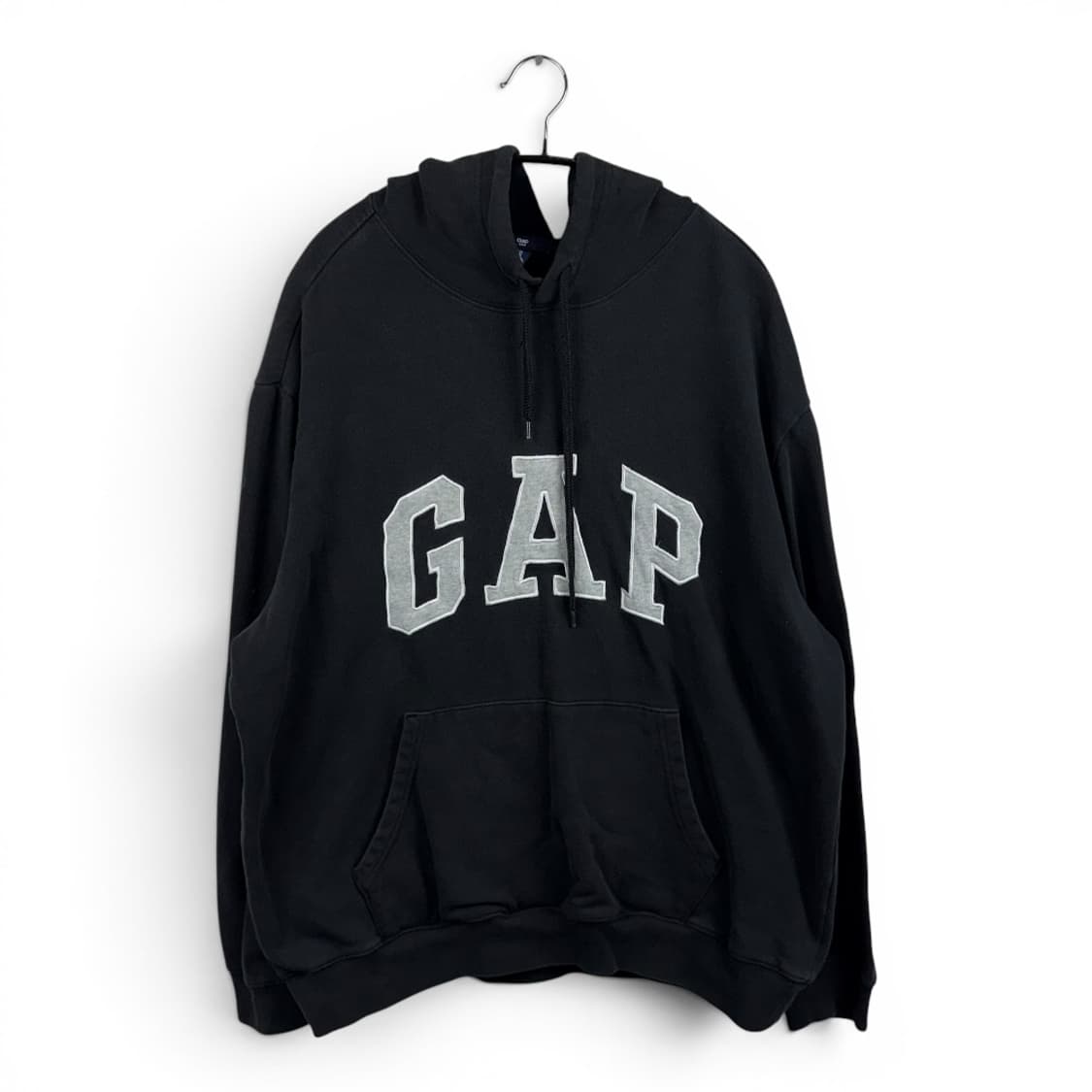 (XL) GAP 후드 티 블랙/그레이 상품이미지1
