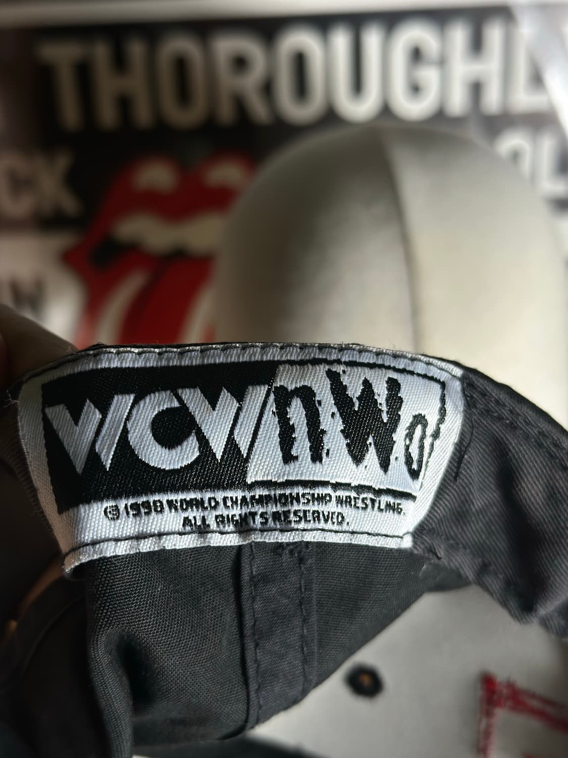 90s NWO new world order hat 빈티지 모자 상품이미지5