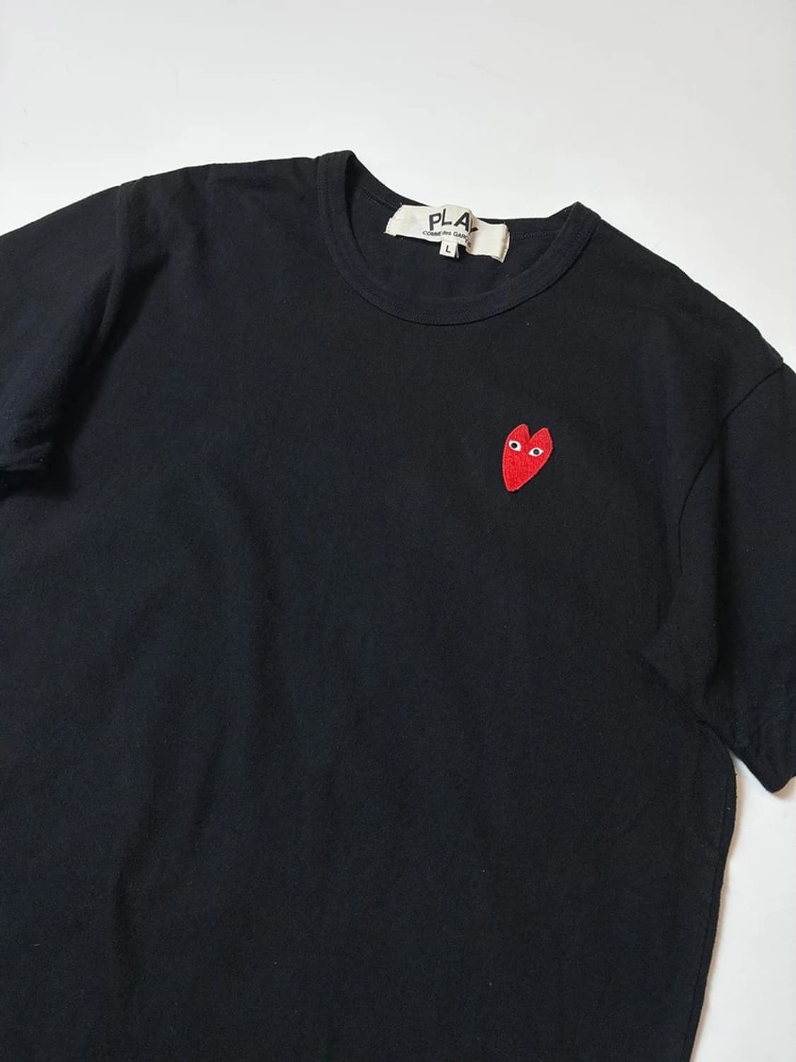 꼼데가르송 롱 와펜 로고 반팔 티셔츠 PN9007 상품이미지2