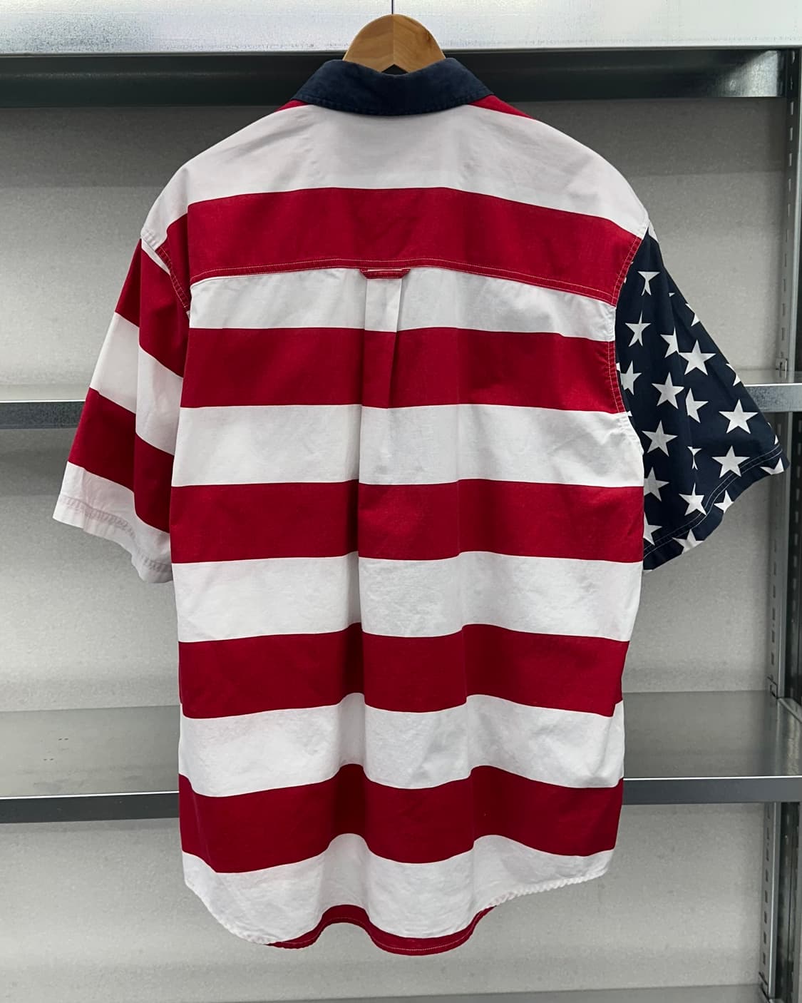 (2XL)90'S 성조기 반팔셔츠-M2426 상품이미지3