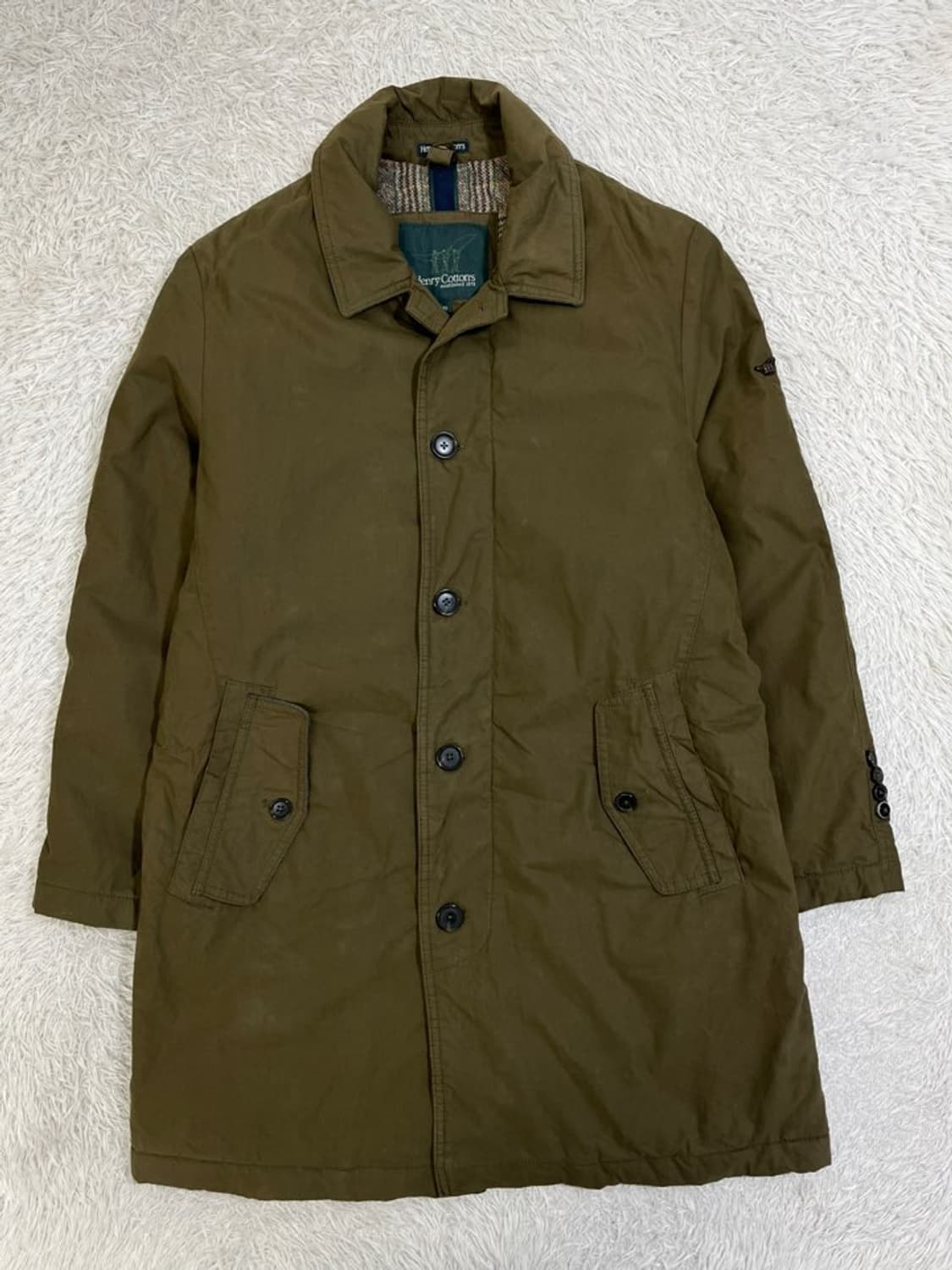 헨리코튼 구스다운 패딩 코트/#208 상품이미지1