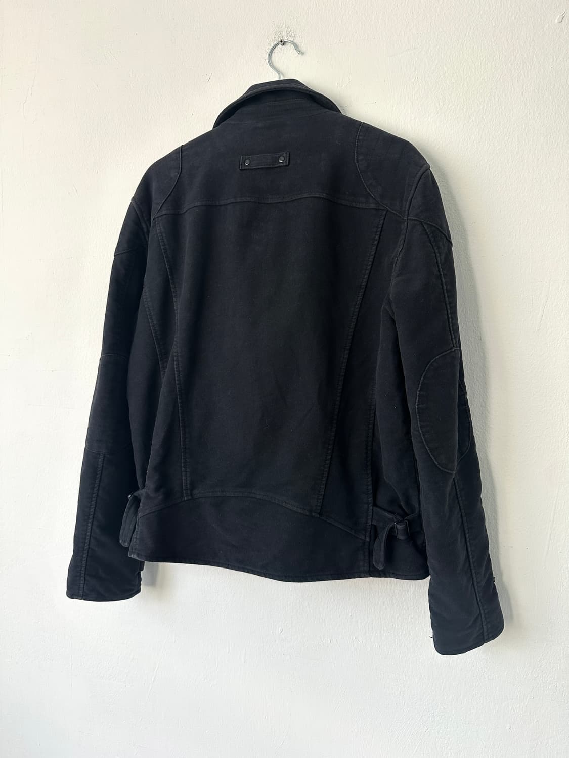 알마니 익스체인지 2000s 코튼 바이커 자켓 상품이미지7