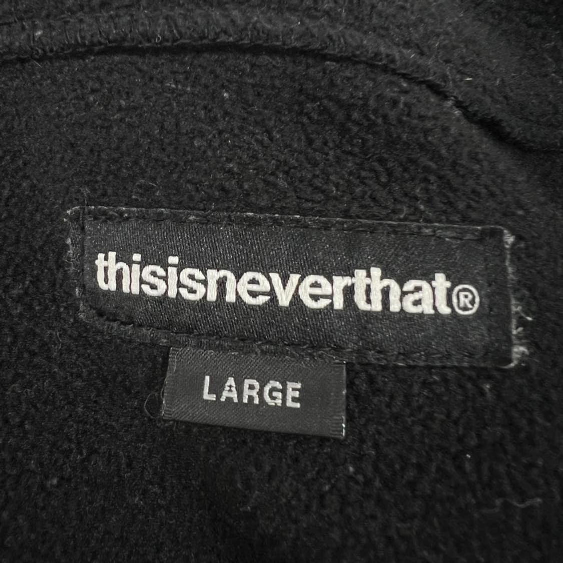 디스이즈네버댓 후리스 상품이미지5