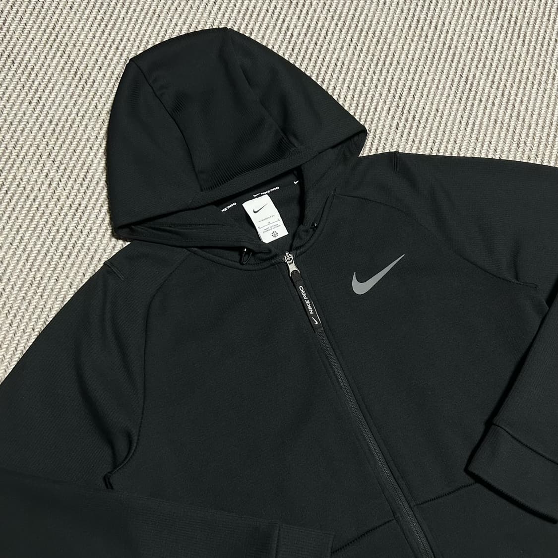 [M] Nike Pro 나이키 프로 신형 써마핏 기모 후드집업 자켓 상품이미지3