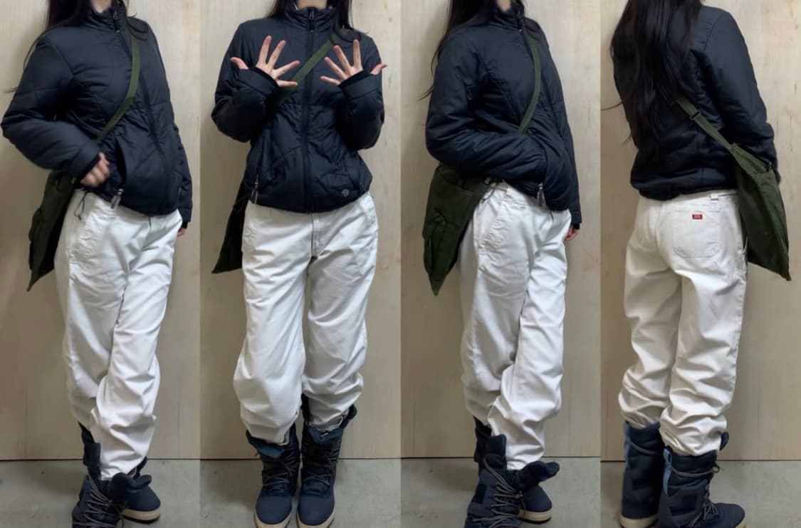 빈티지 패딩 상품이미지2