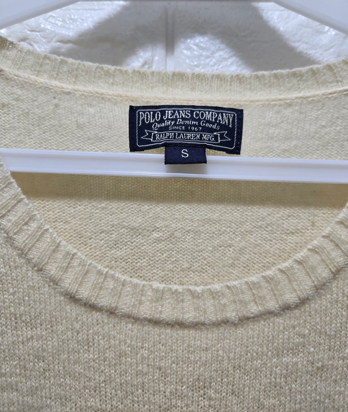 폴로 랄프로렌 진스 아메리칸 플래그 순모 니트 S 상품이미지6