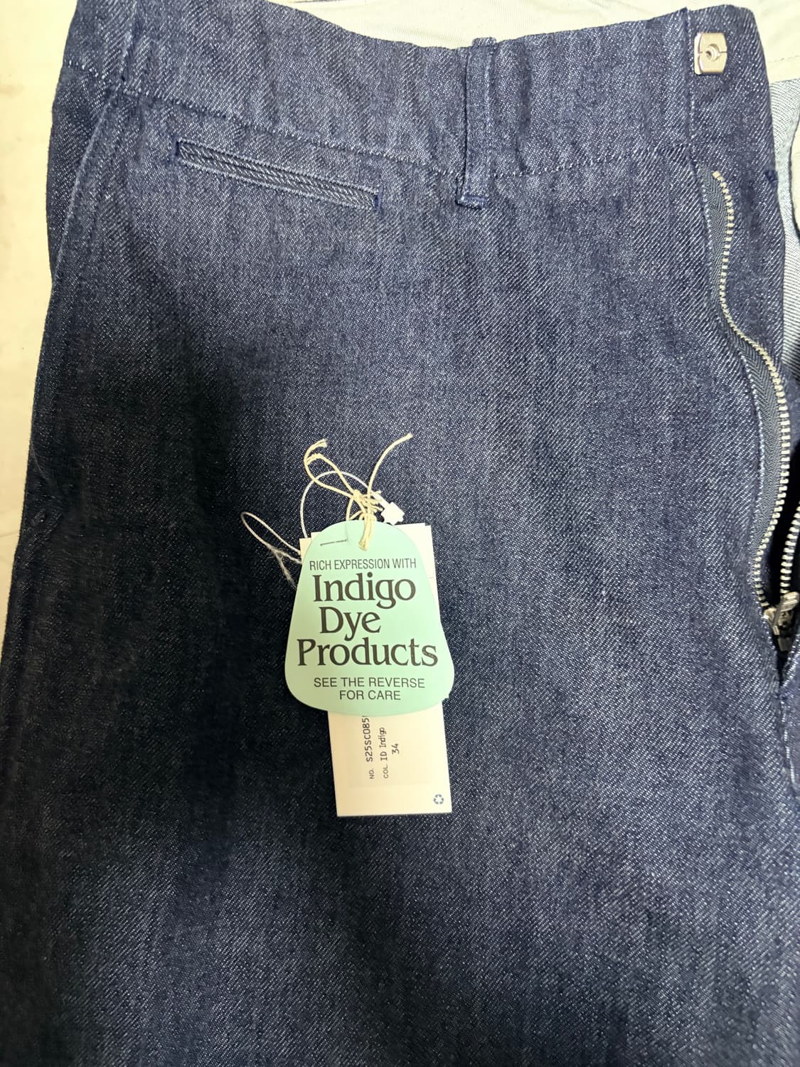 나나미카 와이드 인디고 Wide Denim Pants (S25SC085E 상품이미지2