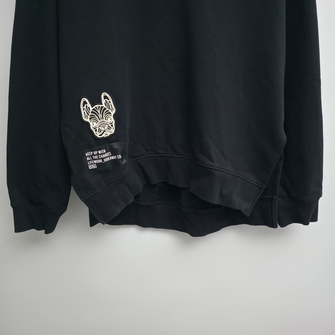 [free] 라이프워크 블랙 후드티 상품이미지3